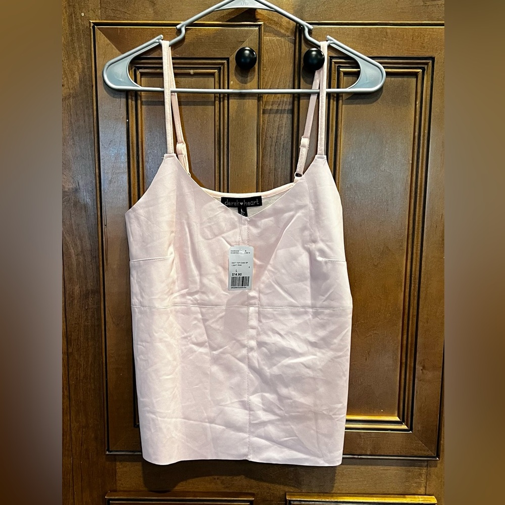 Derek Heart Soft Pink Camisole Top